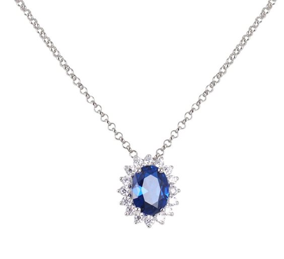 Collana Bluamante Donna in Argento Cubic Zirconia BCN385ZGB - BCN385ZGB